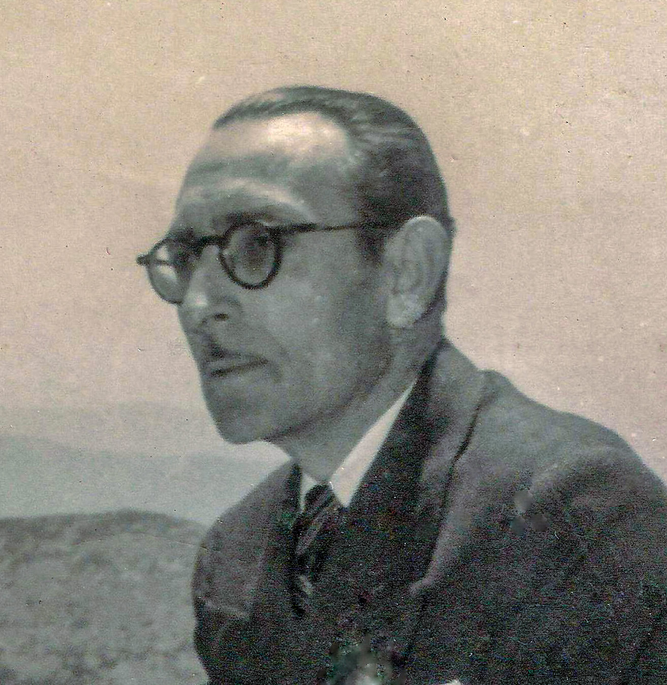 Retrato de Rufino Aguirre Ibáñez. Foto Los Angeles