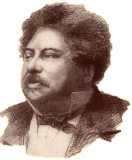 Retrato de Alejandro Dumas