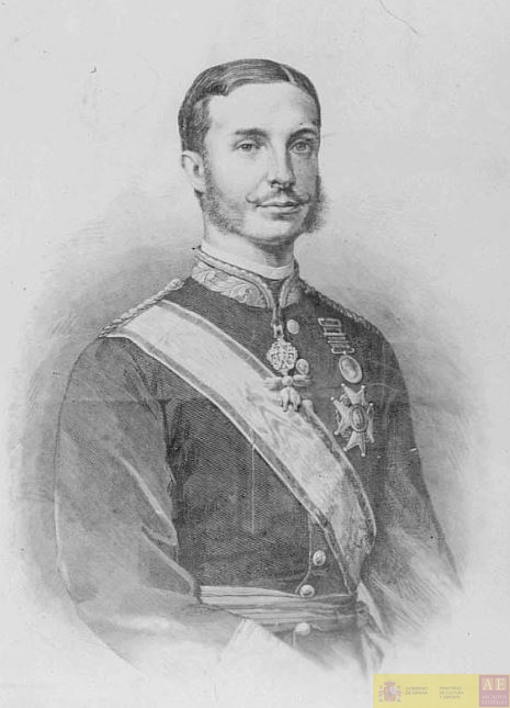 Rey Alfonso XII de España