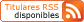 Titulares RSS disponibles